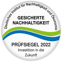 Siegel 2022 für Nachhaltigkeit - Deutsch