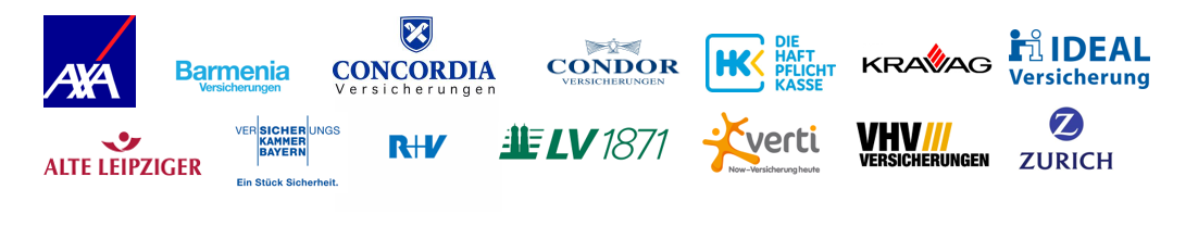 Versicehrungspartner Logos